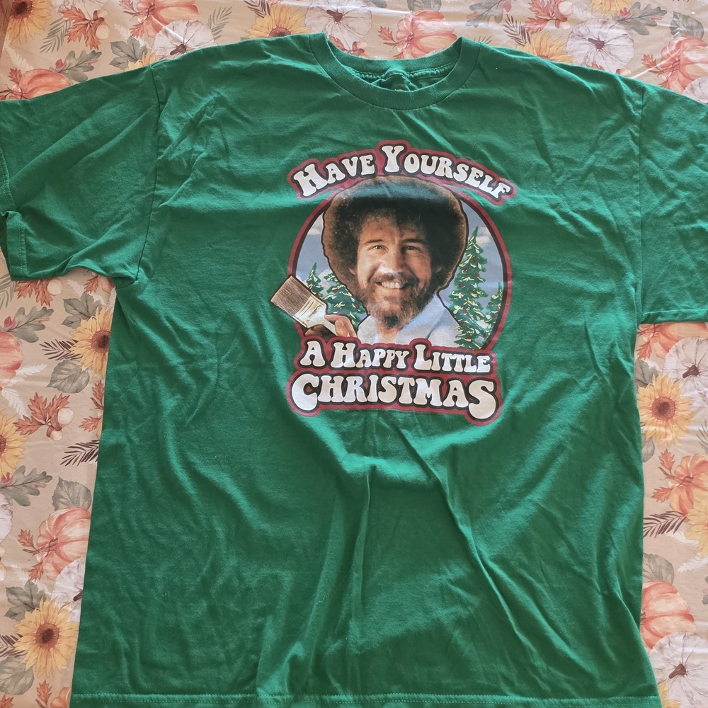 Green Christmas Graphic T-Shirt